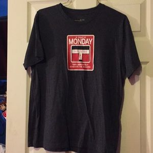 Funny black and red t-shirt. Great for school!